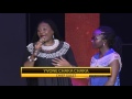 Kansiime Anne and Yvonne ChakaChaka on #iamkansiime stage. Kansiime Anne. African comedy