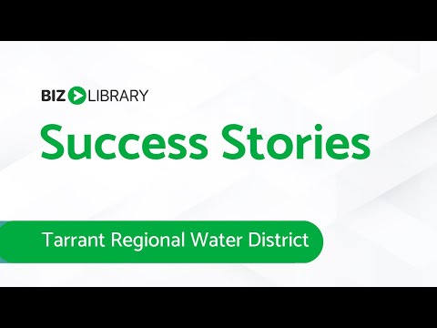 Tarrant Regional Water District - Customer Success Story (Victoria Cason - Employee Development Manager)