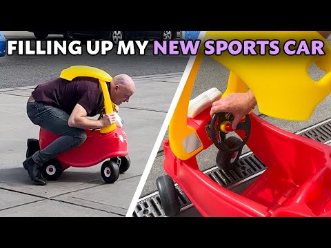 Tiny Tim Gets A New Sports Car