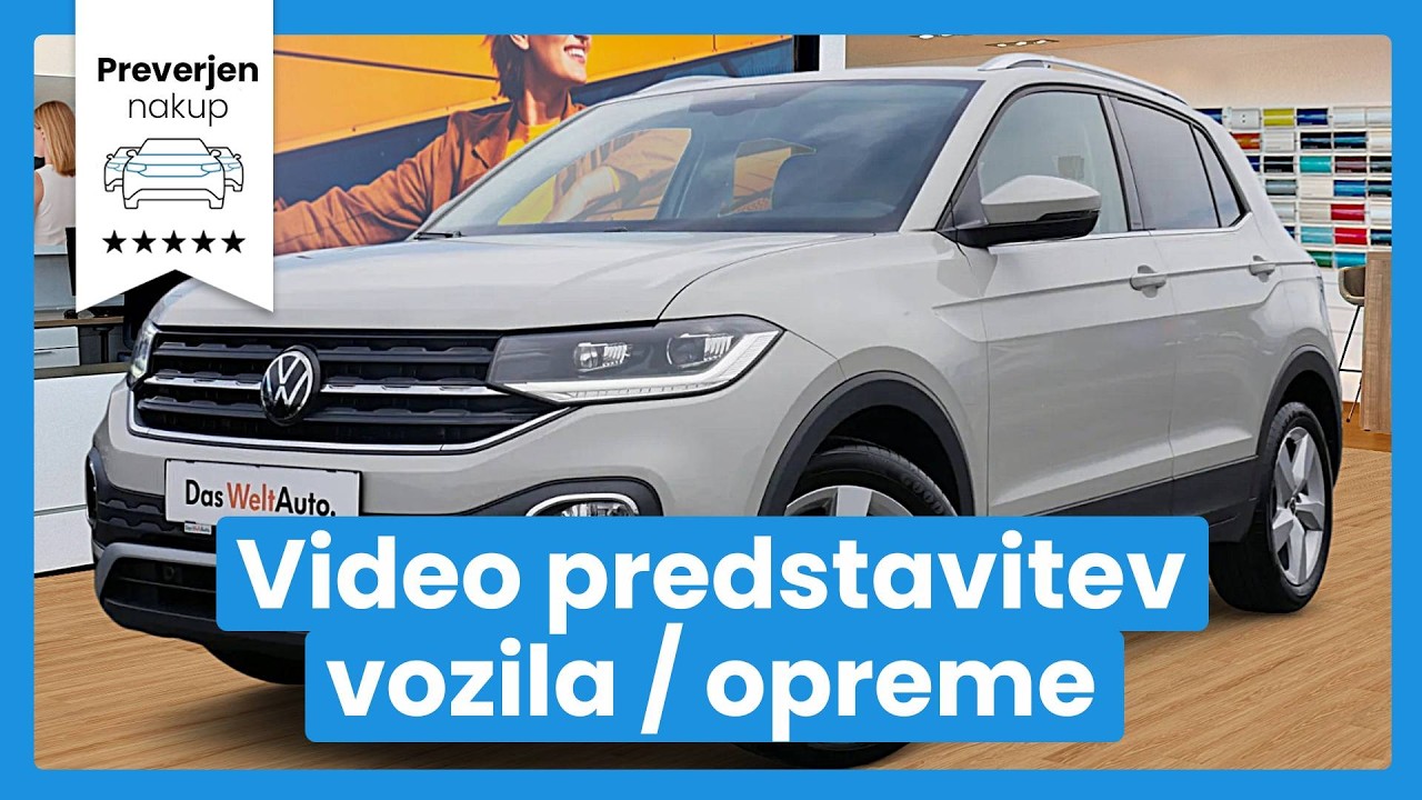 Volkswagen T-Cross 1.0 TSI Style - SLOVENSKO VOZILO