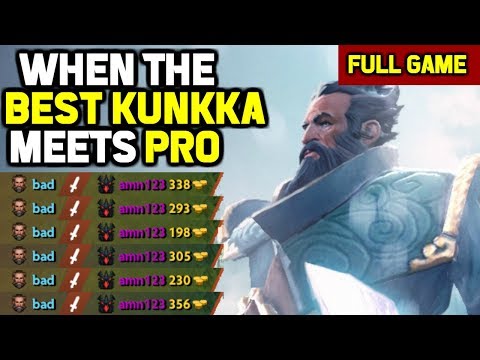 OMG! Even Nerfs can't stop him - !Attacker Kunkka 16 min GG vs Ramzes SF