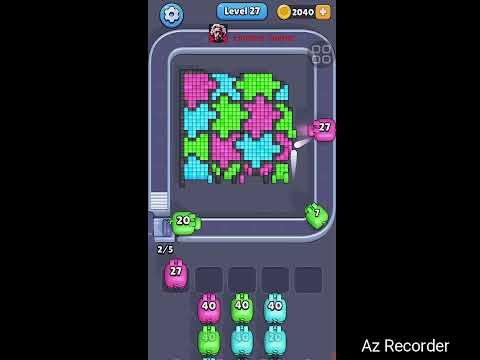 Pixel Flow Level 27 Walkthrough