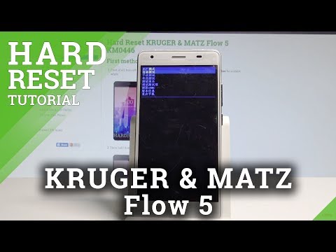 How to Hard Reset KRUGER & MATZ Flow 5 - Clear eMMC / Bypass Screen Lock |HardReset.Info