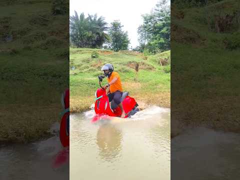 Bajaj Chetak Full Water Test 💦 | Motor, Battery, Wiring All Submerged! | Real Electric Scooter Test