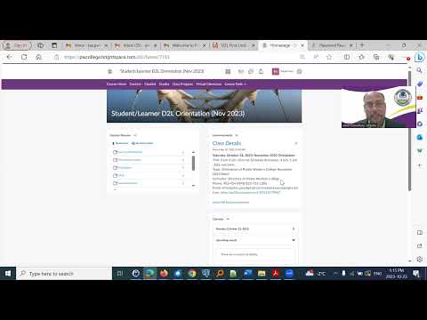 D2l Orientation Video