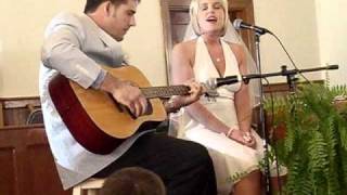 Looking in the eyes of love by Allison Krauss preformed by Ryan and Brandy Shannon