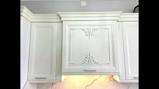 Классическая прямая белая кухня Проект 160 фото 6