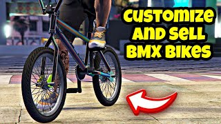 You can Customize & Sell BMX Bikes | GTA Online