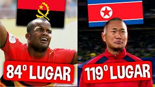 Os 10 PIORES Países que já se Classificaram pra Copa do Mundo