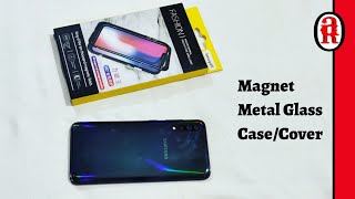 Samsung A70 Magnetic Metal Glass Case/Cover Unboxing