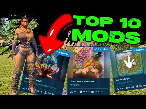 TOP 10 BEST Mods In Ark Survival Ascended!!!