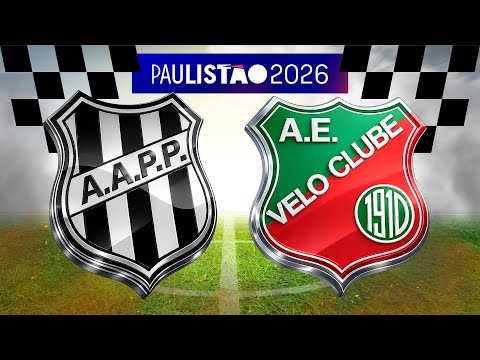 [AO VIVO] PONTE PRETA x VELO CLUBE | 2ª RODADA | FASE DE GRUPOS | PAULISTÃO 2026