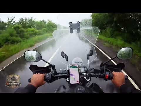 VOLVIENDO EN MOTO BAJO EL DILUVIO 🌧️🏍️ | DE SAN JOSÉ DE LA QUINTANA A CÓRDOBA 