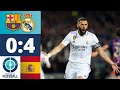 Benzema-Hattrick! Real demontiert Barca und zieht ins Pokalfinale ein | FC Barcelona - Real Madrid