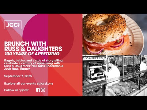 Brunch with Russ & Daughters 100 Years of Appetizing