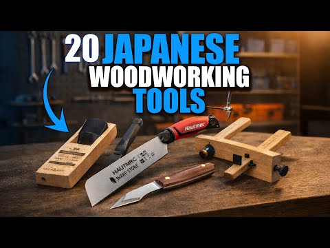 20 Japanese Tools for Woodworking You’ll Want Instantly