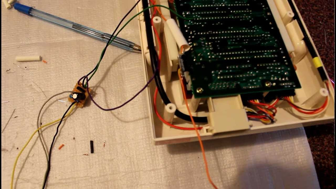 Nintendo Famicom AV Mod Complete