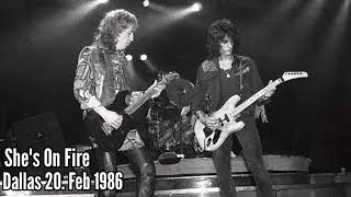 Aerosmith - She's On Fire - Dallas 1986
