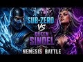 Mortal Kombat 11 Sub Zero Vs Queen Sindel NEMESIS BATTLE Gets ICE COLD