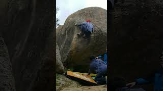 Video thumbnail of The corner, 7A. La Pedriza