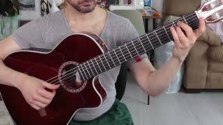 Video thumbnail for Godin Arena Pro CW Bourbon Burst EQ by Ramzi El Rumbero