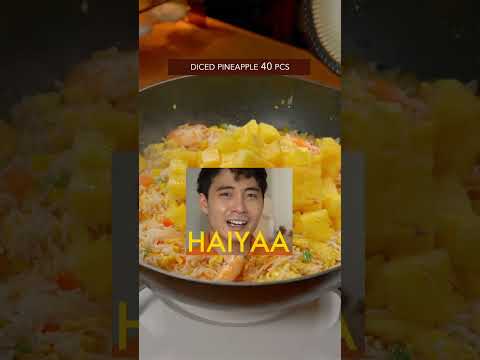 EASY & QUICK PINEAPPLE FRIED RICE RECIPE