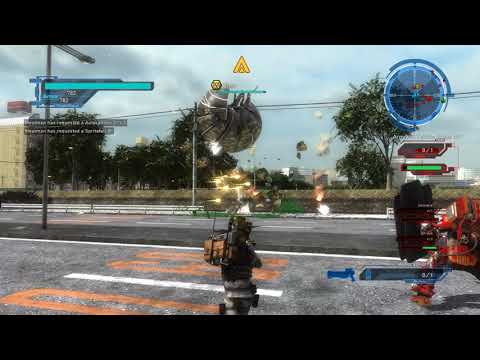 Earth Defense Force 5 Mission 61 Online, Hard Difficulty
