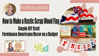 Scrap Wood Flag DIY