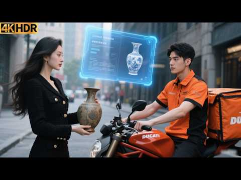 Courier unlocks a treasure system—identifies antiques becomes tycoon and marries a mogul’s daughter