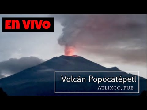 Web Cam Atlixco Puebla Volcán Popocatepetl