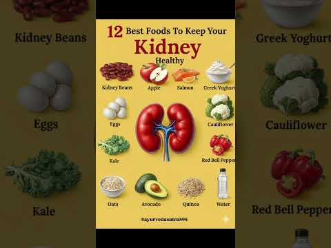12 Best Foods for Kidney Health | Keep Your Kidneys Clean & Strong Naturally 💧