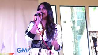 Gabbi Garcia sings her single All I Need LIVE at the press launch