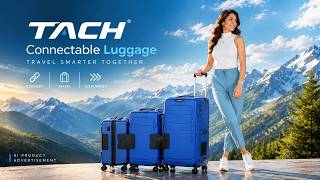 TACH Connectable Luggage | Cinematic AI Product Advertisement