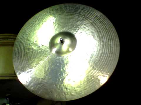 20 Kontroversial Ride, 1763g - Handcrafted cymbals by Craig Lauritsen..MOV