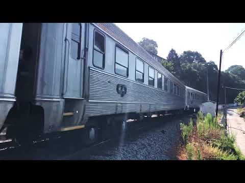 CP 1455 + 3 carruagens Sorefame, linha do Douro