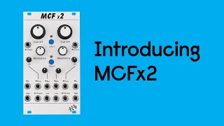 Video thumbnail for Introducing MCFx2 - Dual State Variable Filter - ALM030 by ALM TV
