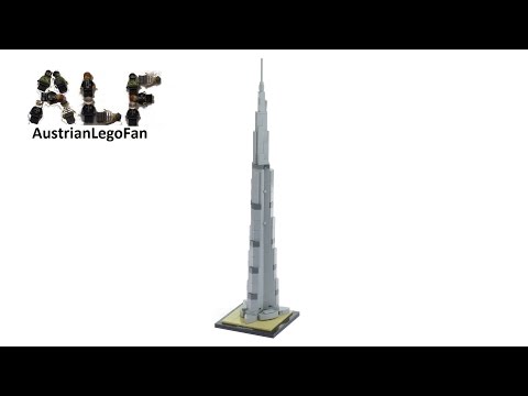 Vidéo LEGO Architecture 21031 : Burj Khalifa