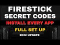 ⭐SECRET FIRESTICK INSTALL CODES! 2022 UPDATE!⭐