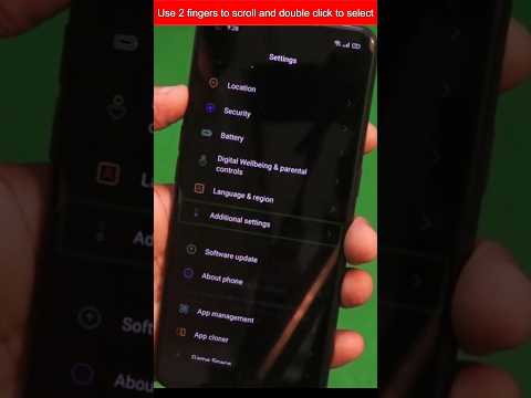 Turn OFF Talkback Mode in Android Phone, Disable voice assistant in Android #shorts #shortvideo