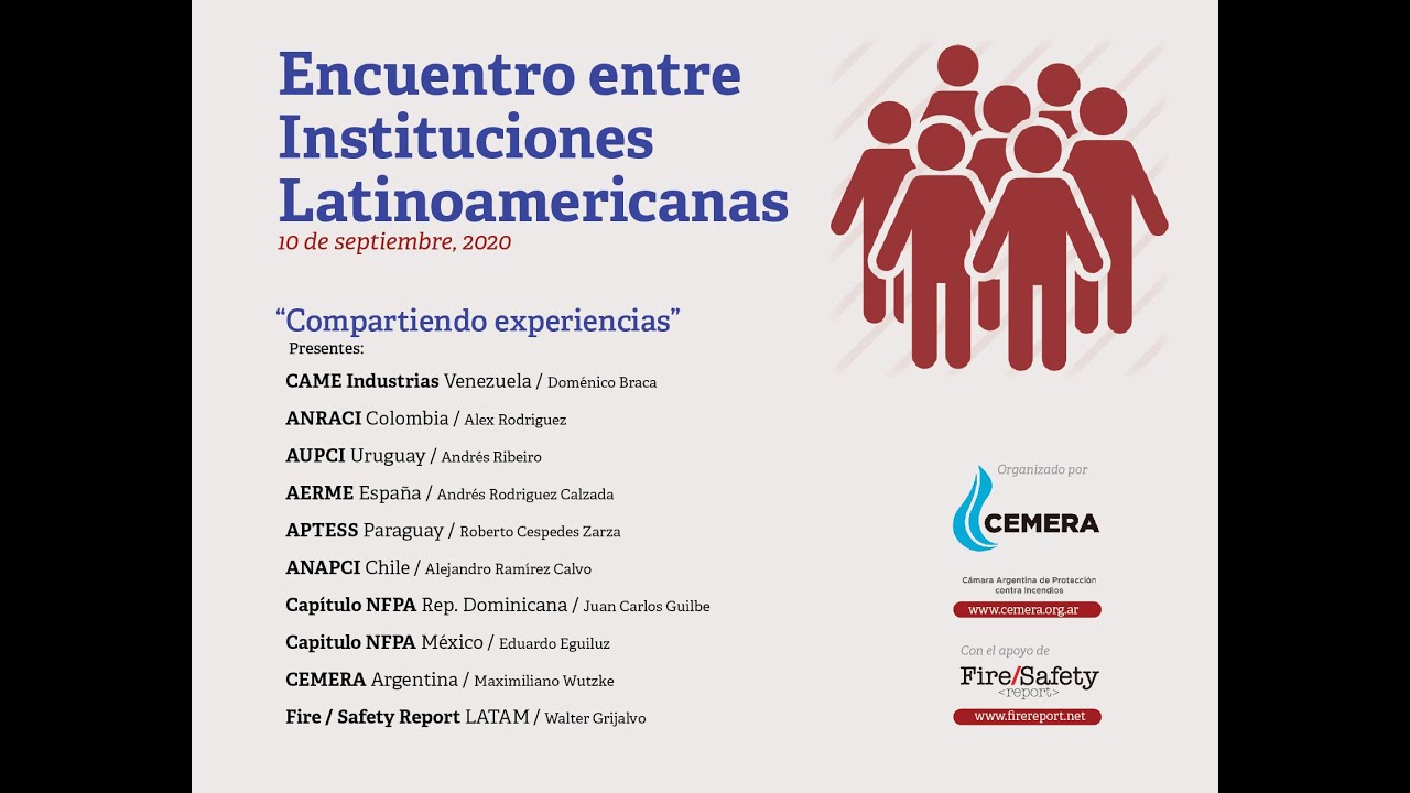 Reunión de Instituciones Latinoamericanas en Protección contra incendio