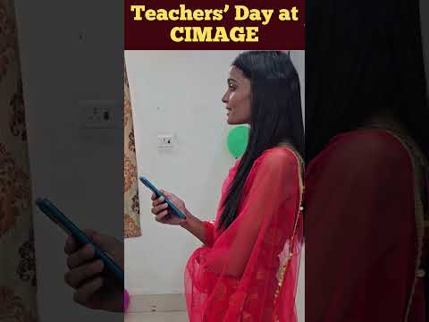 Student Poetry on Teachers' Day at CIMAGE