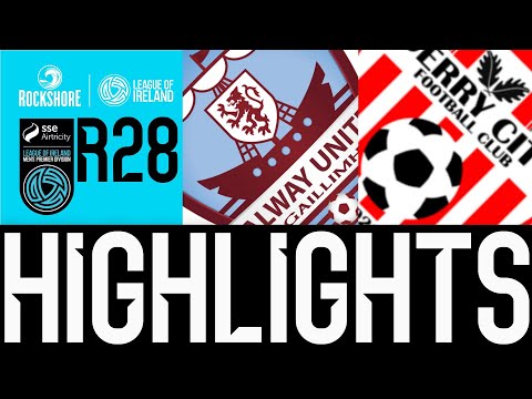SSE Airtricity Men's Premier Division | Round 28 | Galway United 1-2 Derry City | Highlights
