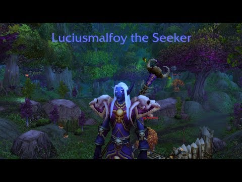 LuciusMalfoy: Nightborne Affliction Warlock Gameplay (Part 1) - WoW: Battle for Azeroth