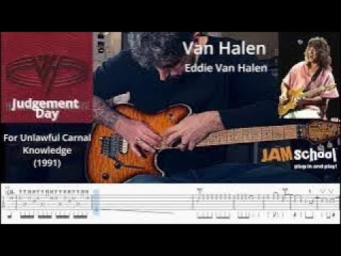 Van Halen Judgement Day Guitar Solo Eddie Van Halen (with TAB)