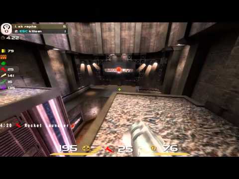Quake Live :: Rapha vs K1llsen on DM6 at ESWC