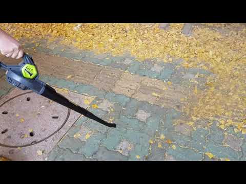 [NO CUT] 길거리 낙엽을 청소하다 HBW-180LA