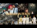 CELEBRATE DIWALI IN ITALY 30 000rs DE PATAKE DIWALI VLOG PUNJABI VLOG
