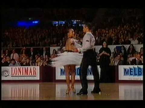IDSF World Latin Championships 2008 ChaCha solo Alexey Silde & Anna Firstova