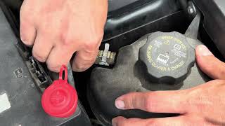 How To Fix A Coolant Leak (Bypass Hose To Coolant Overflow Tank)