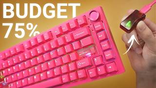 BUDGET 75% magnetic keyboard you're looking for?! (YUNZII RT75 PRO Review)